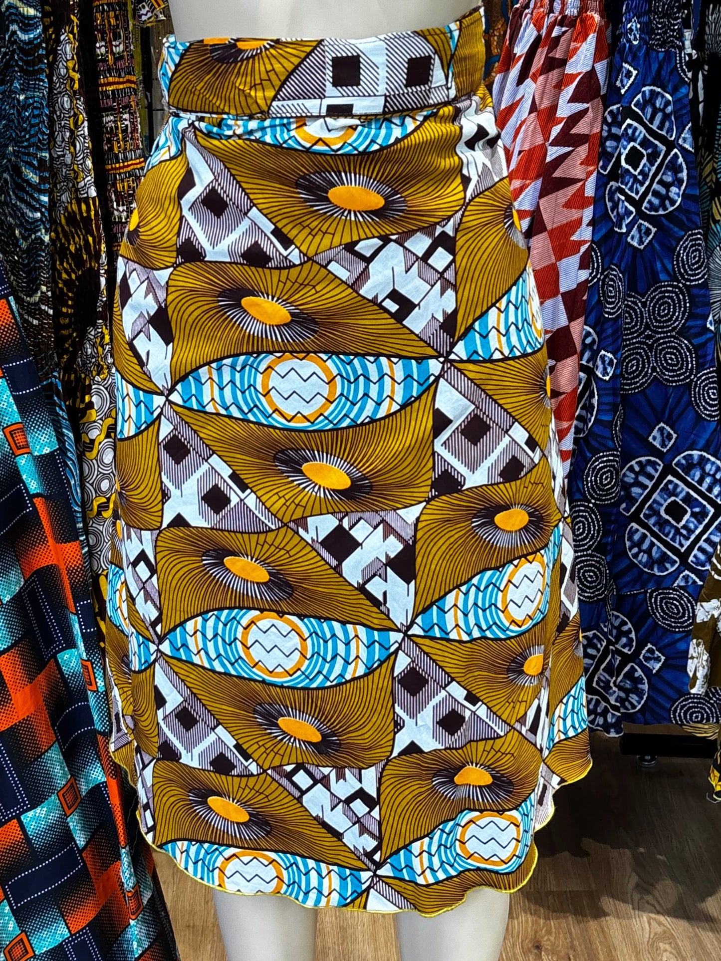 3 Way Wrap Skirt Short