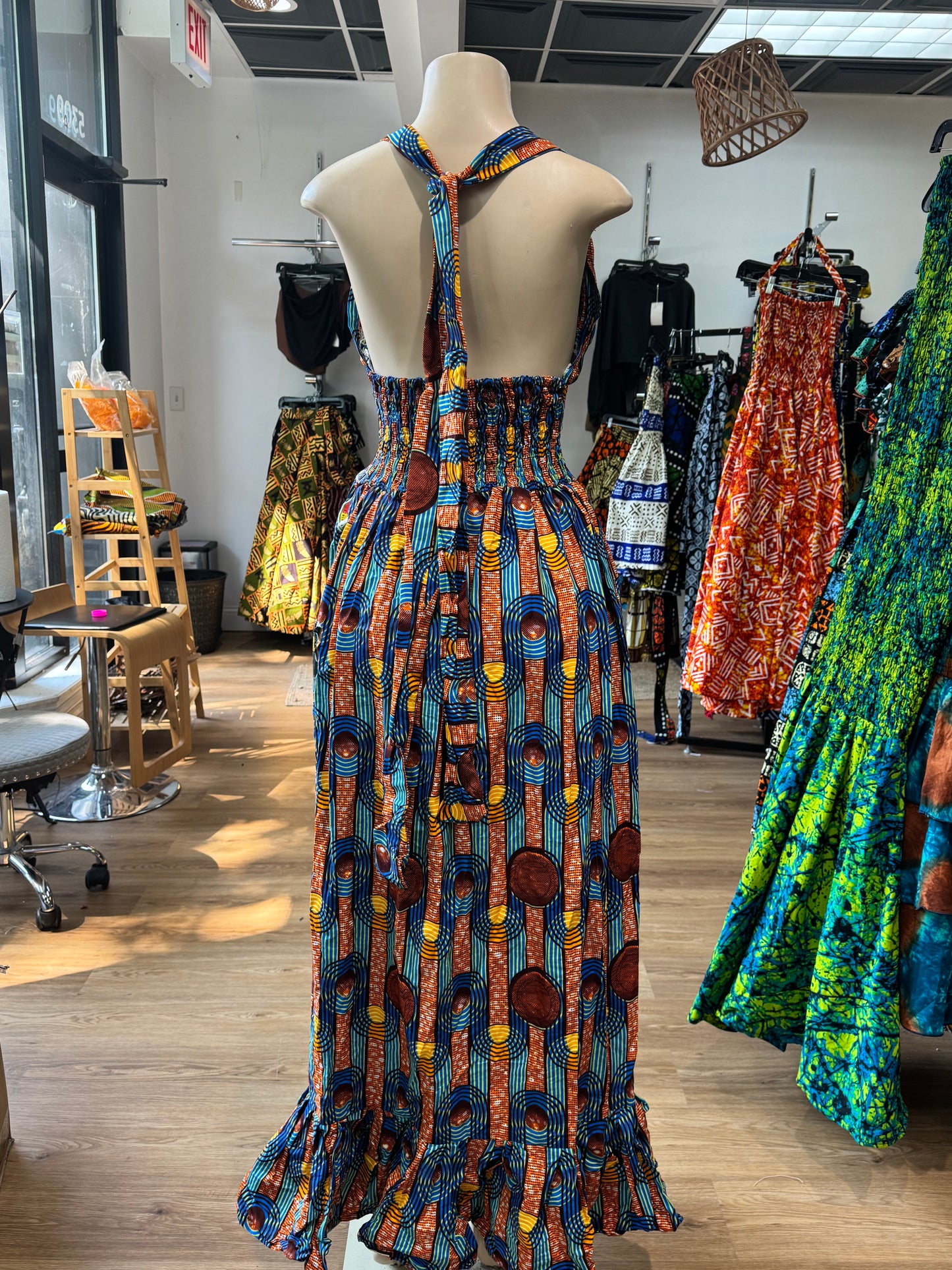 Sunshine backless dress