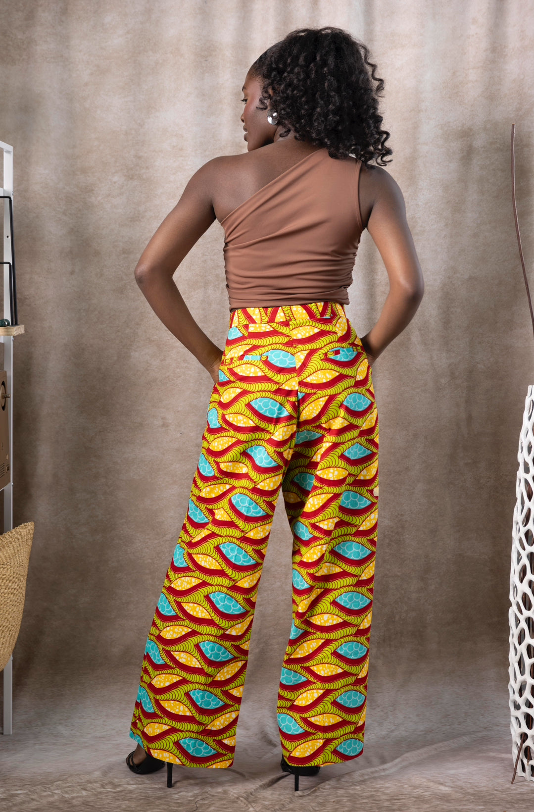 Tailored High Waist Pants
