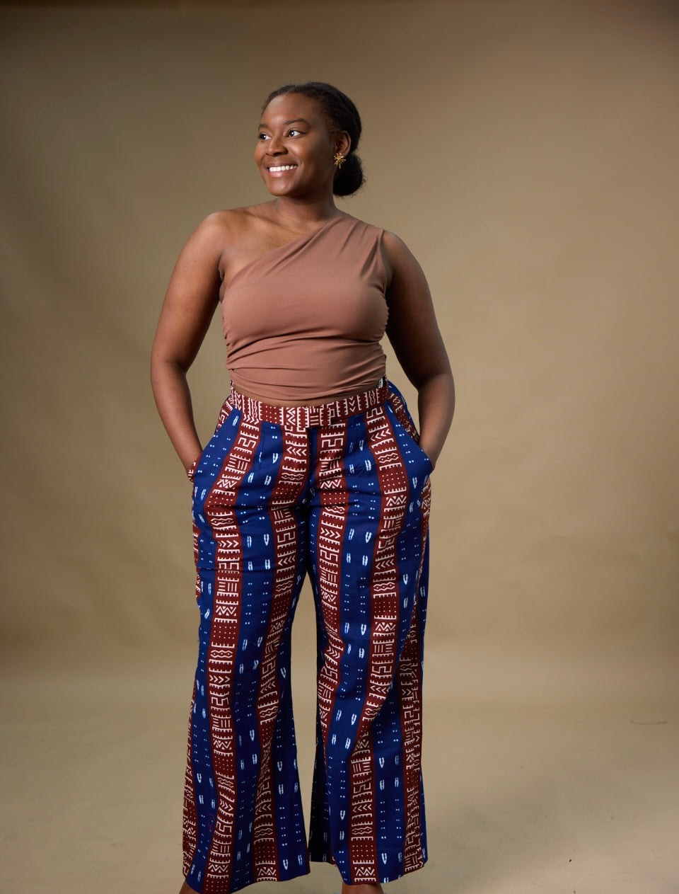 Tailored High Waist Pants