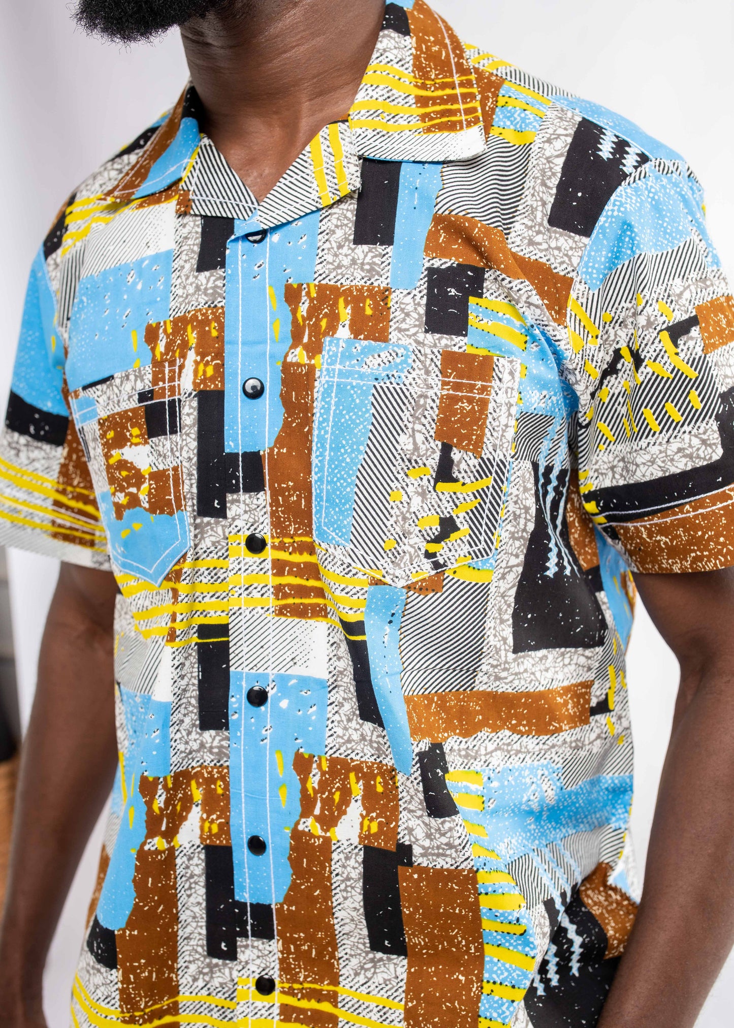 Stitch Collared Button Down