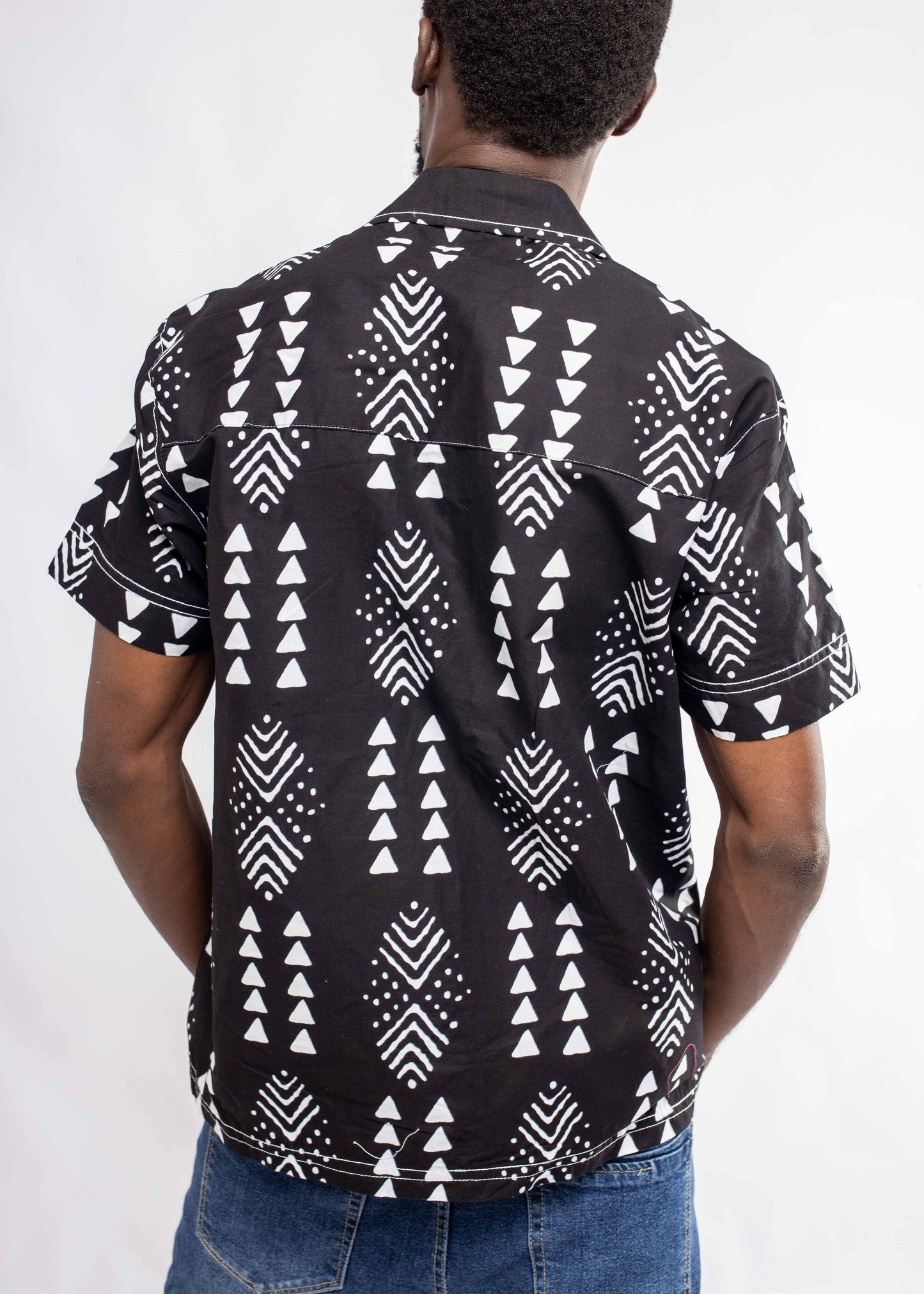 Stitch Collared Button Down