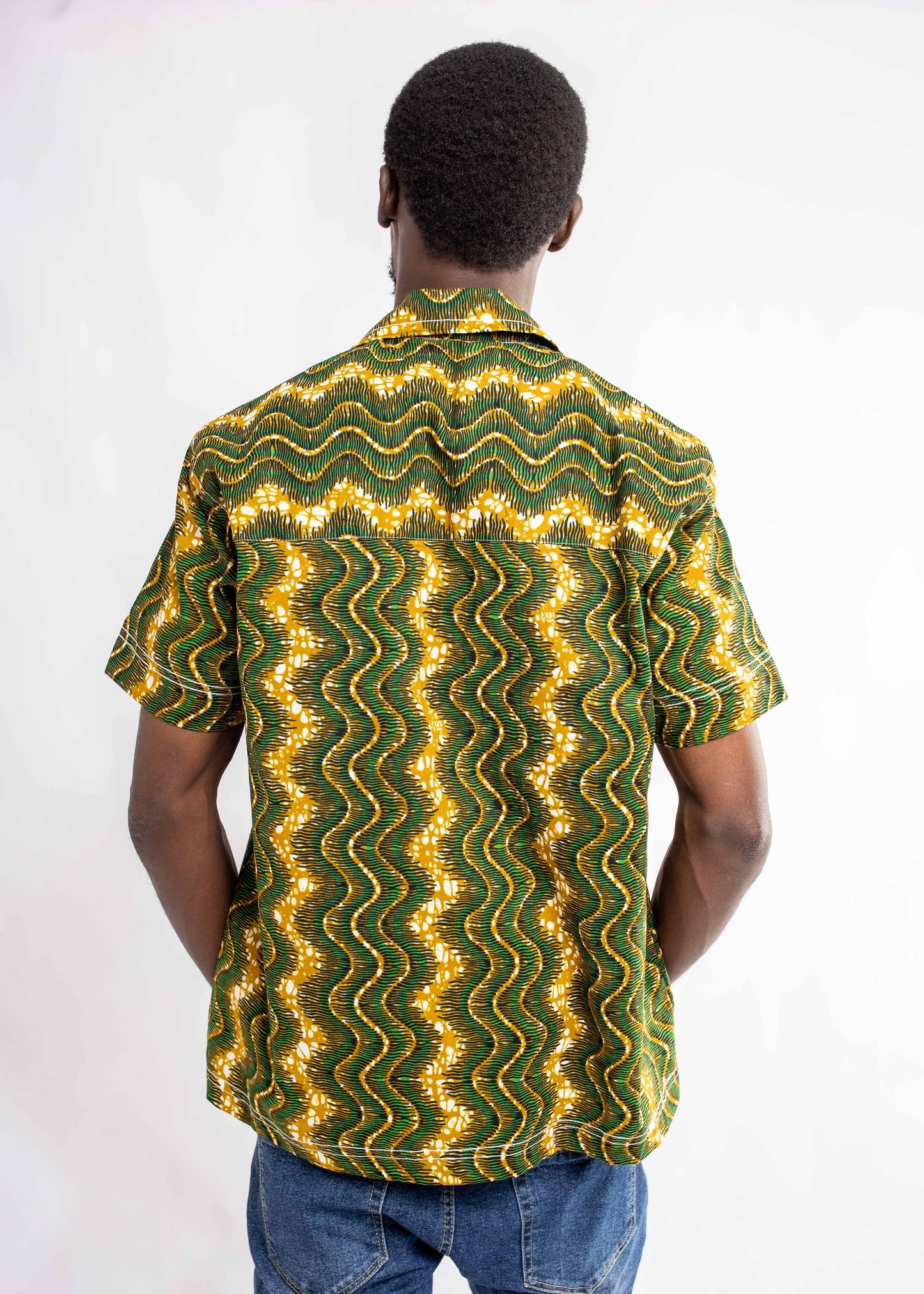 Stitch Collared Button Down