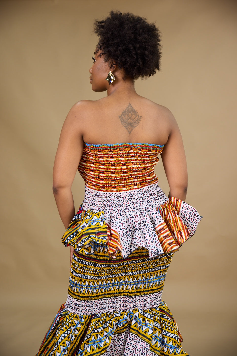 Tube Flare Top & Mermaid Skirt Set