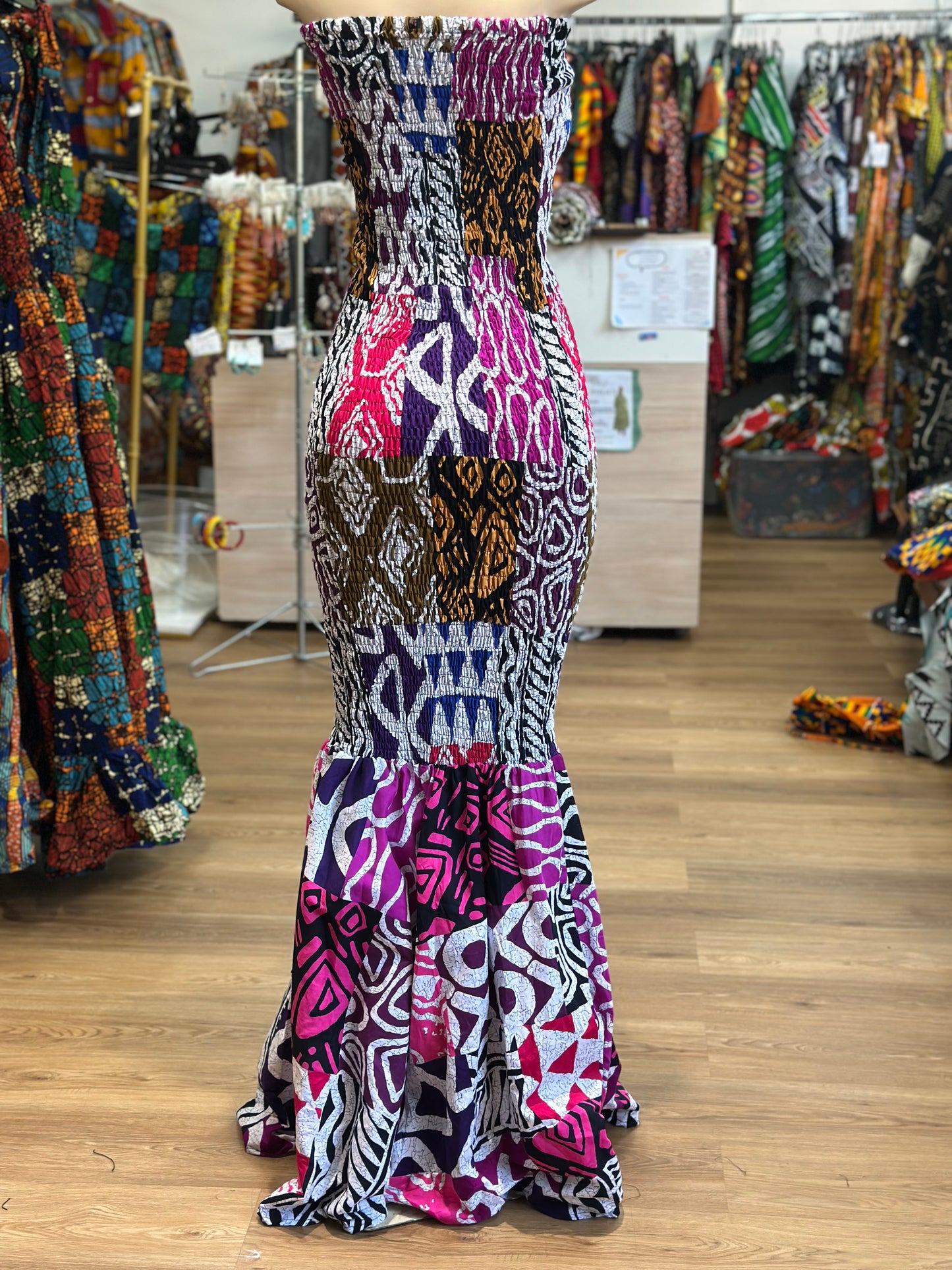 Mermaid Tube Dress Mix