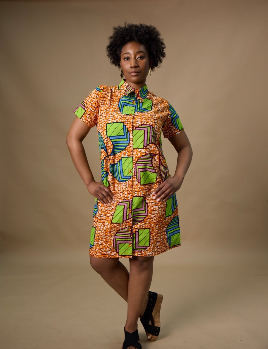 Button Down Shirt Dress