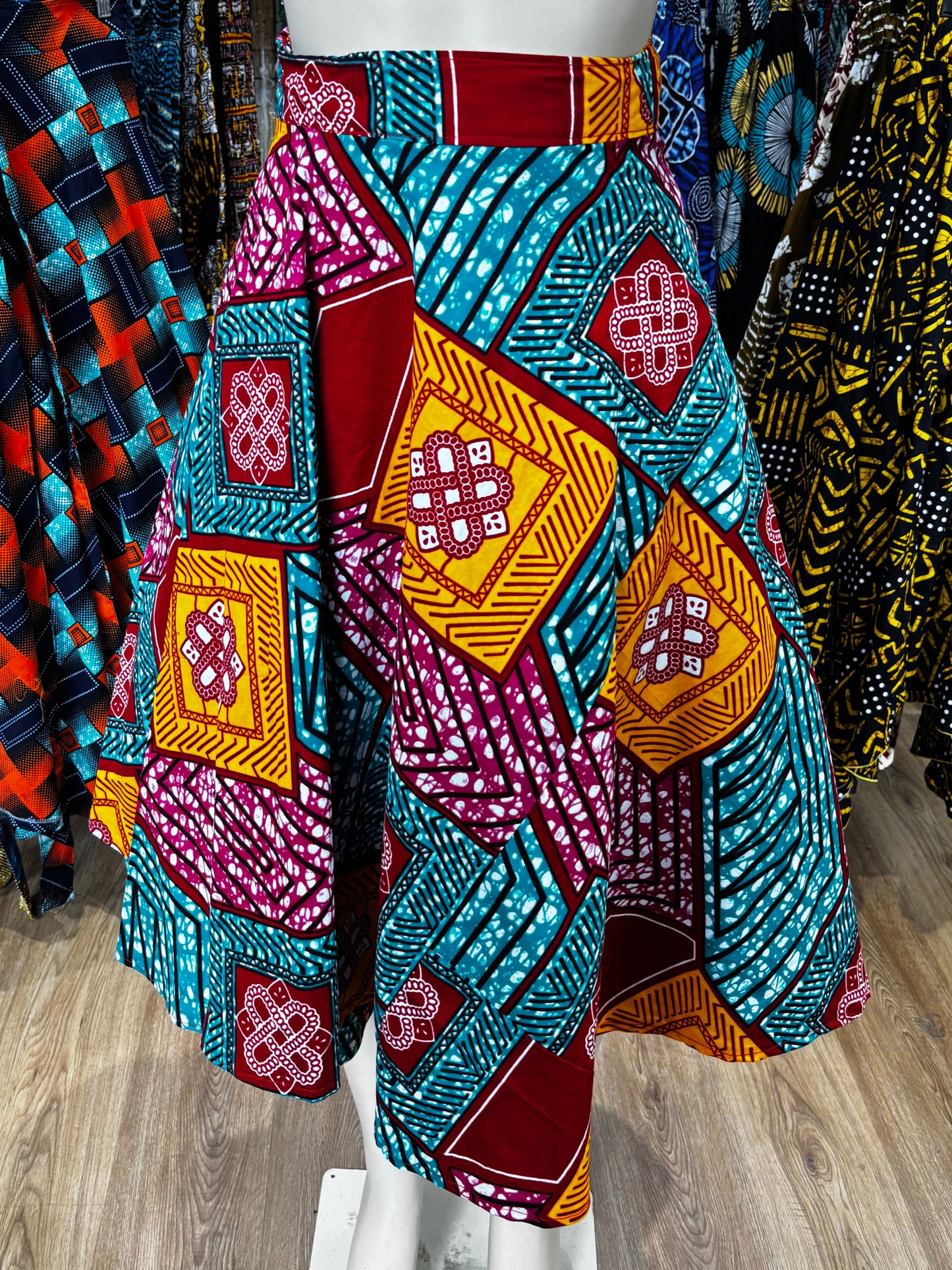 3 Way Wrap Skirt Short