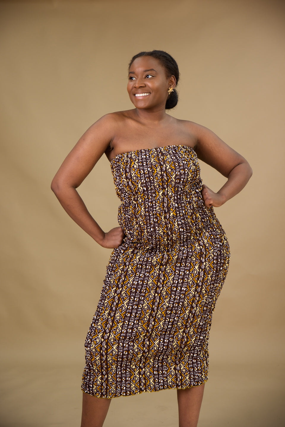 Midi length Tube Dress