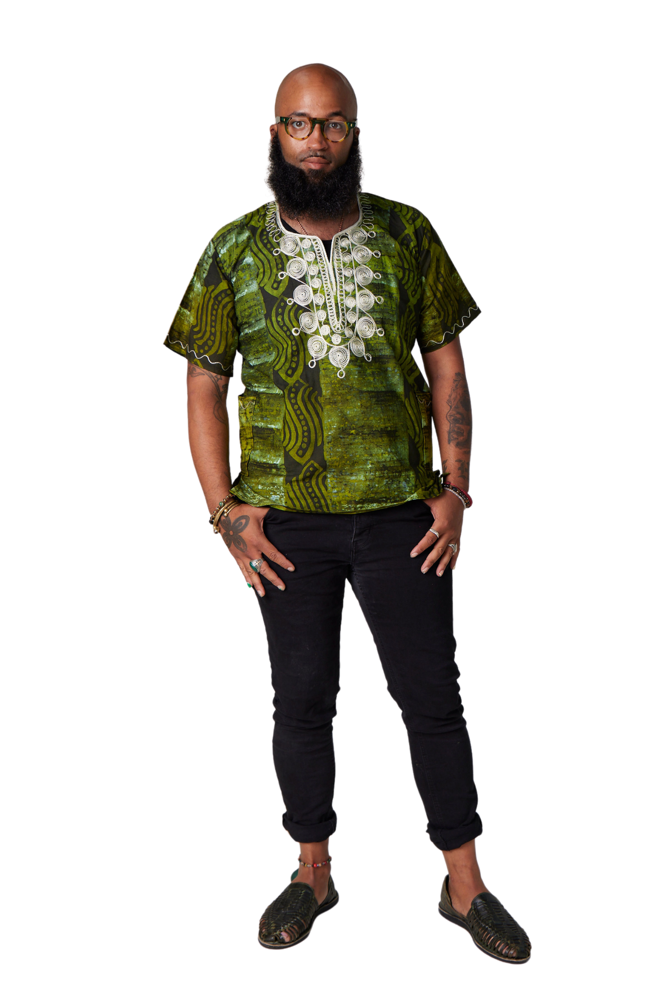 Round Neck Print Top