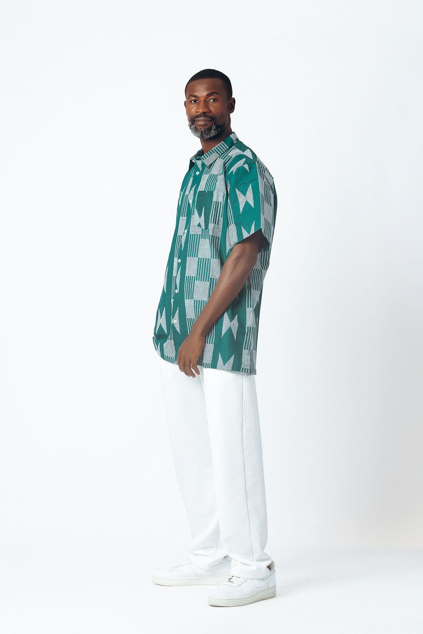 Collared Button Down Short Sleeve