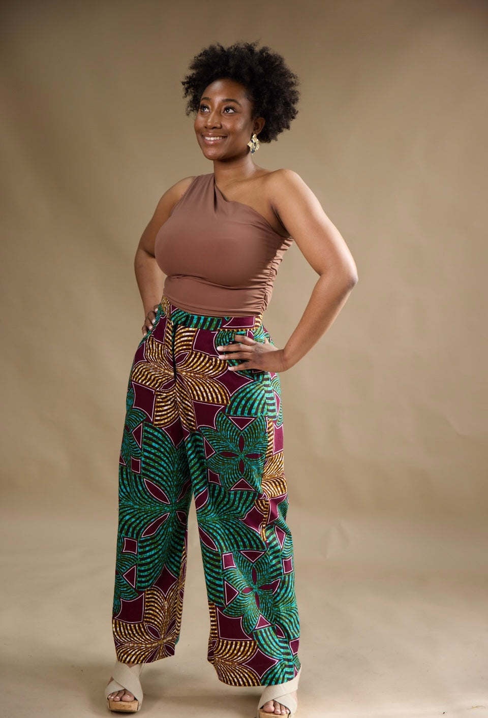 Tailored High Waist Pants