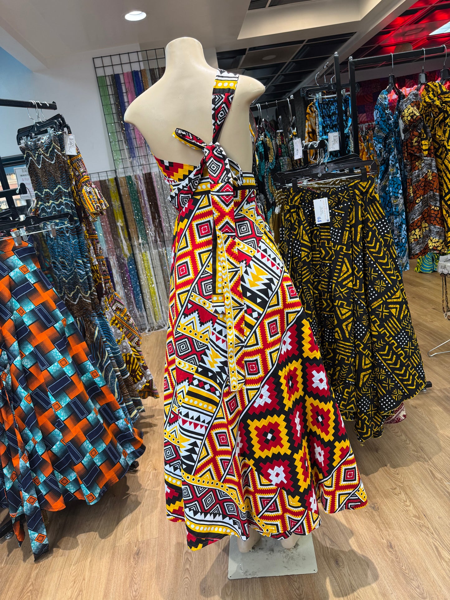 3 Way Wrap Dress / Skirt Long