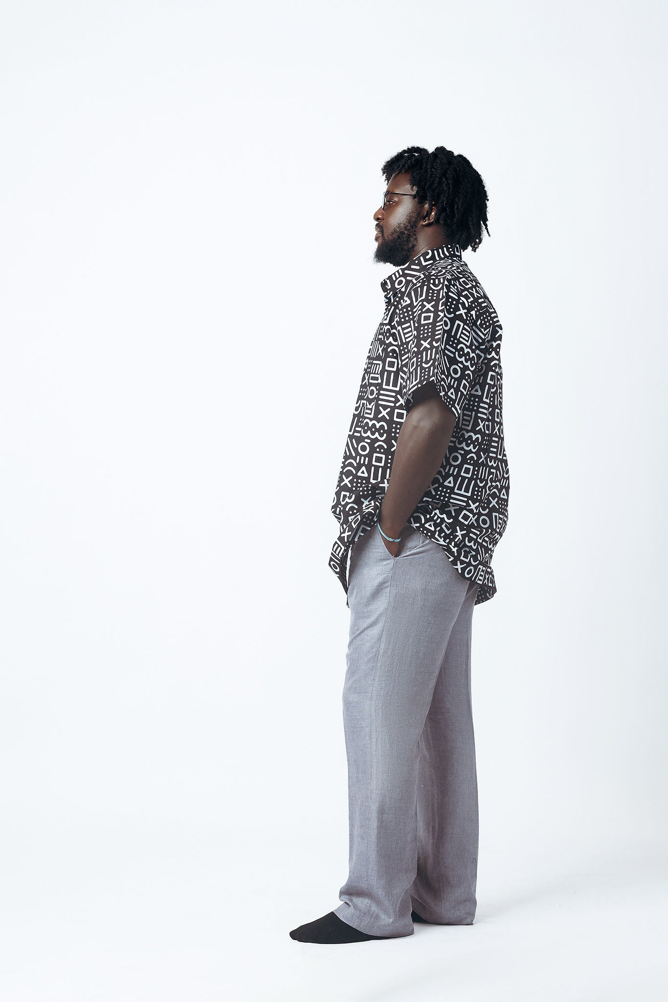 Collared Button Down Short Sleeve