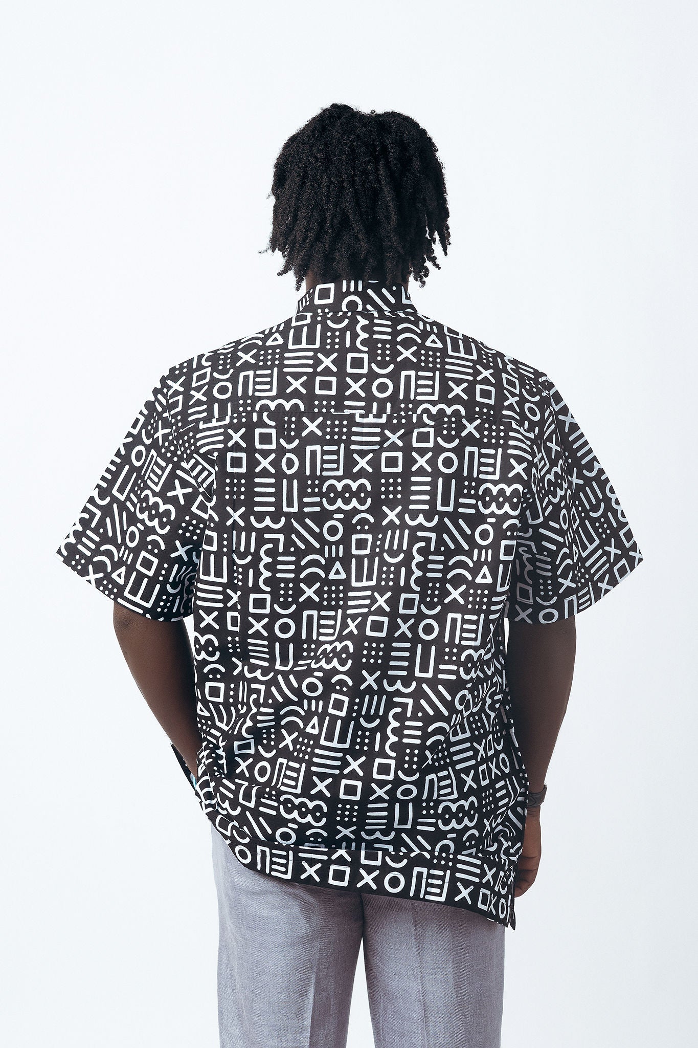 Collared Button Down Short Sleeve