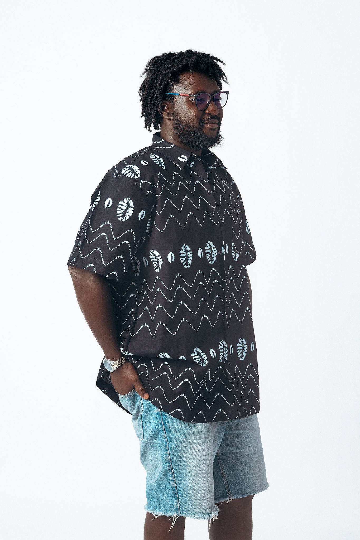 Collared Button Down Short Sleeve