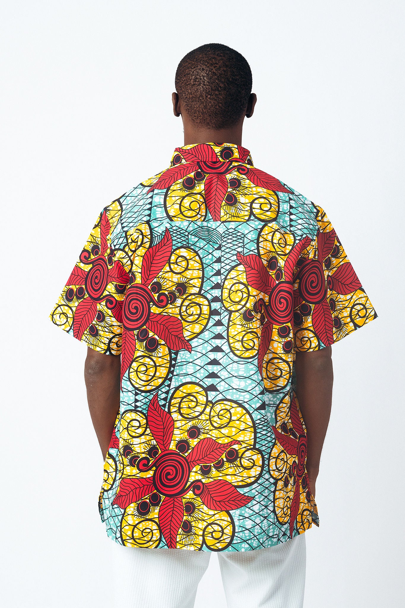 Collared Button Down Short Sleeve