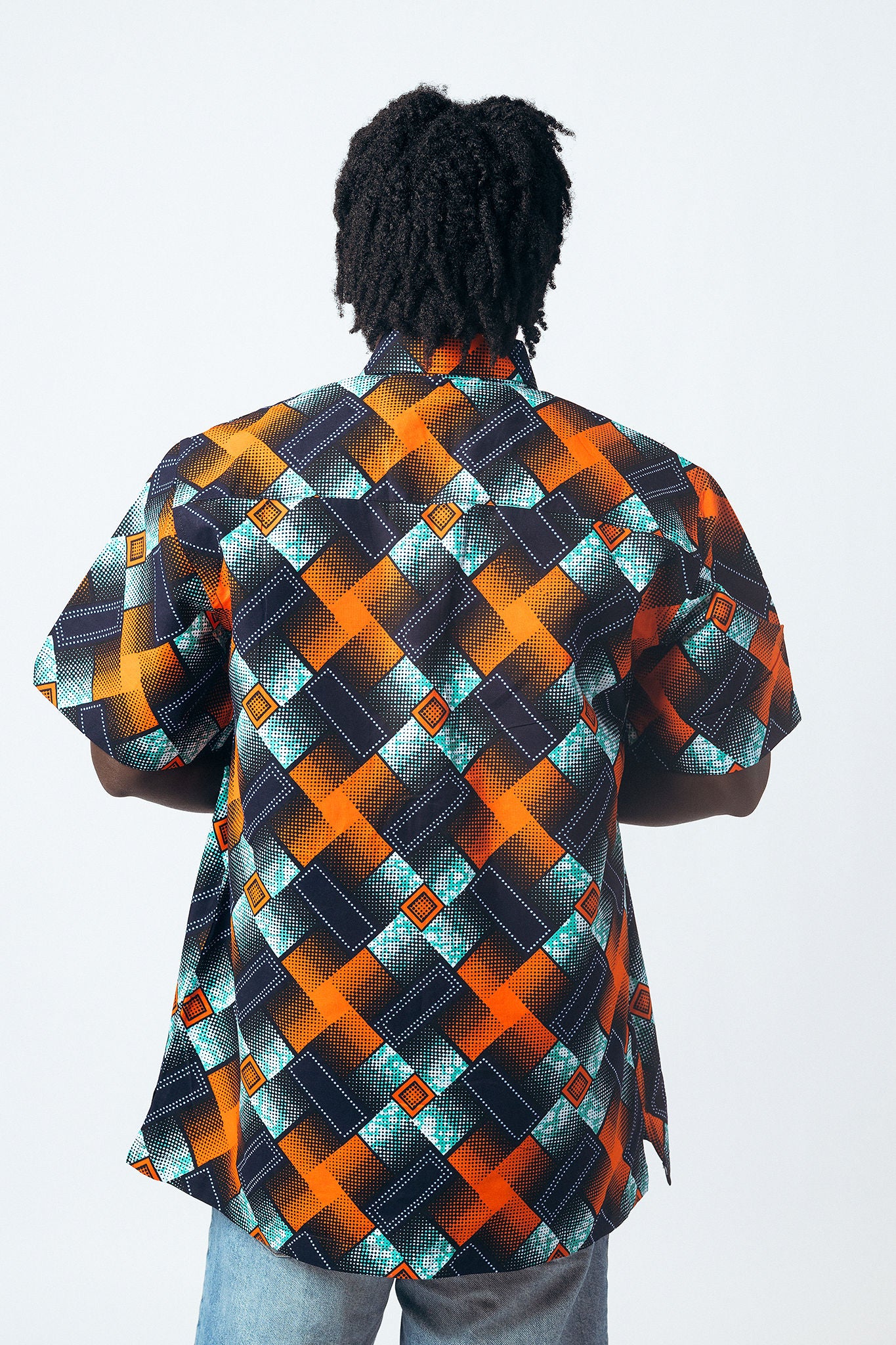 Collared Button Down Short Sleeve
