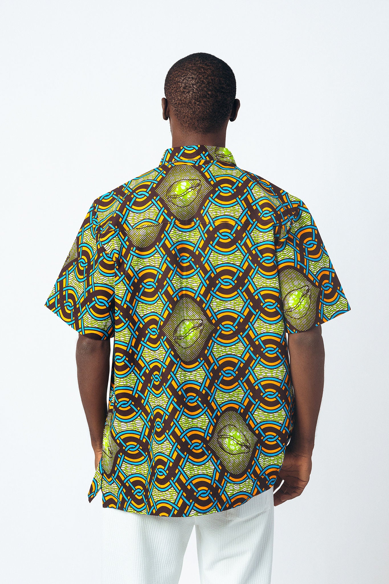 Collared Button Down Short Sleeve