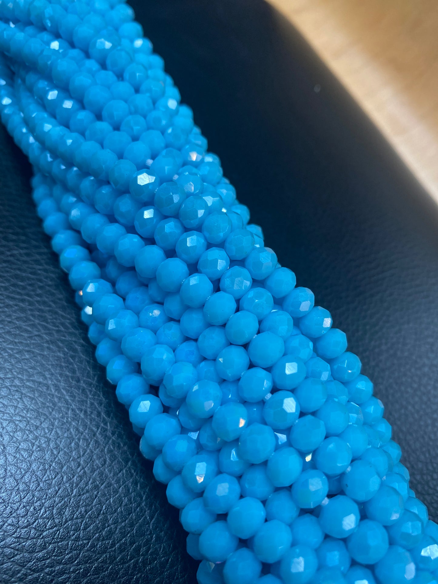 Light Blue Voluminous Waistbeads