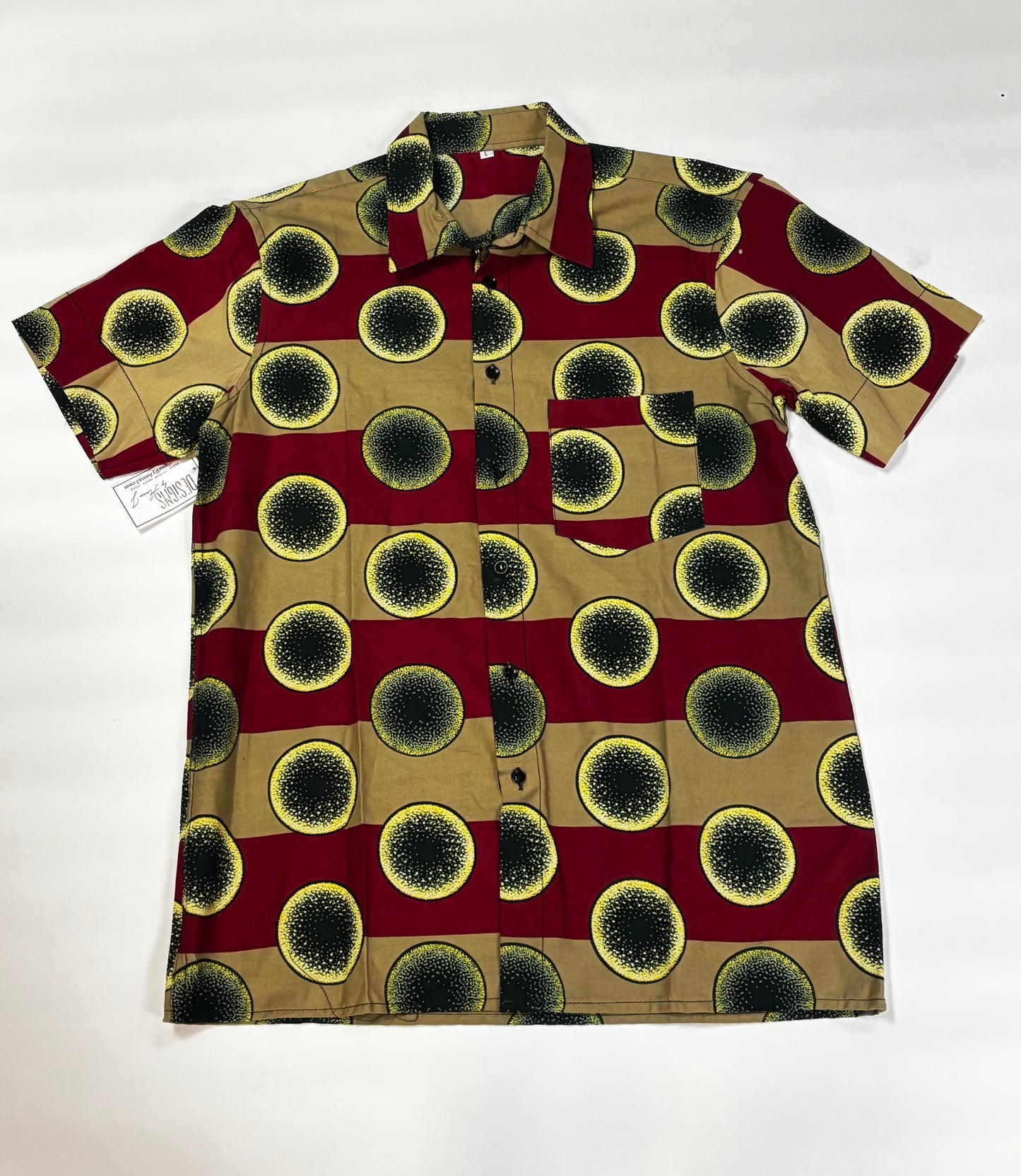 Collared Button Down Short Sleeve