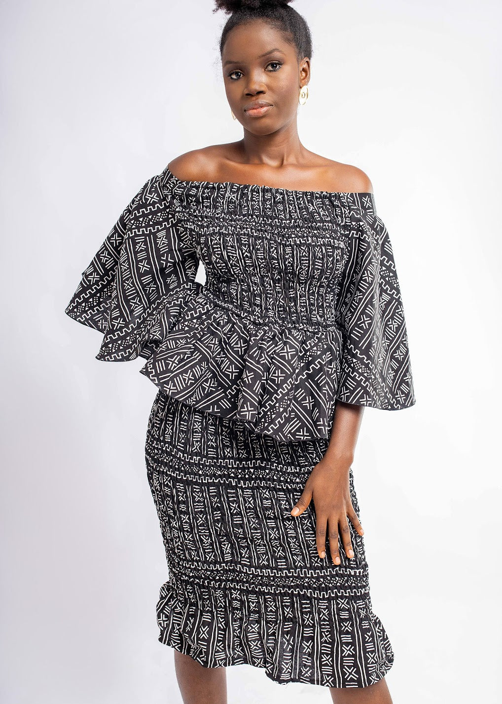 Elastic Peplum Skirt Only