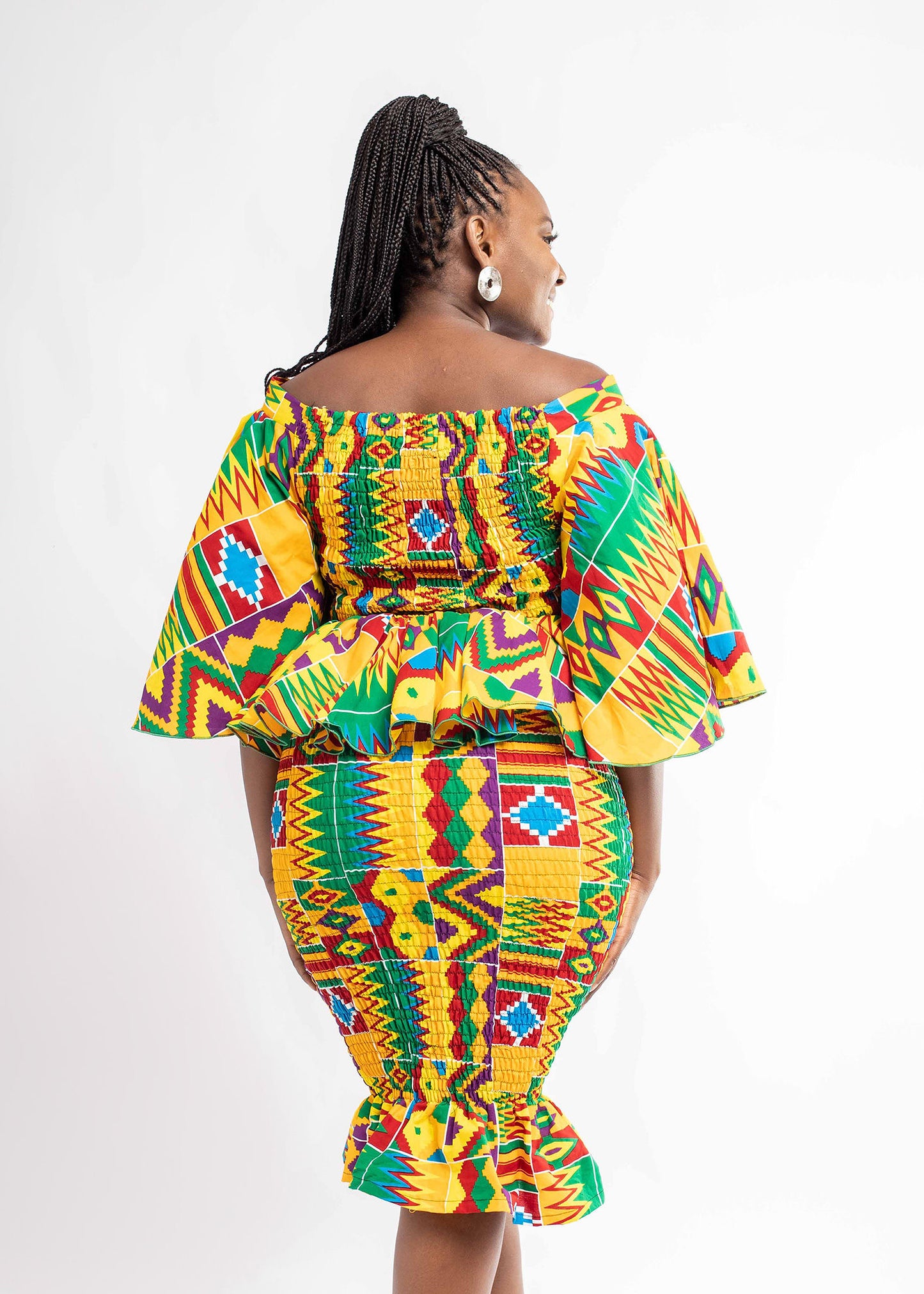 Elastic Peplum Top ONLY