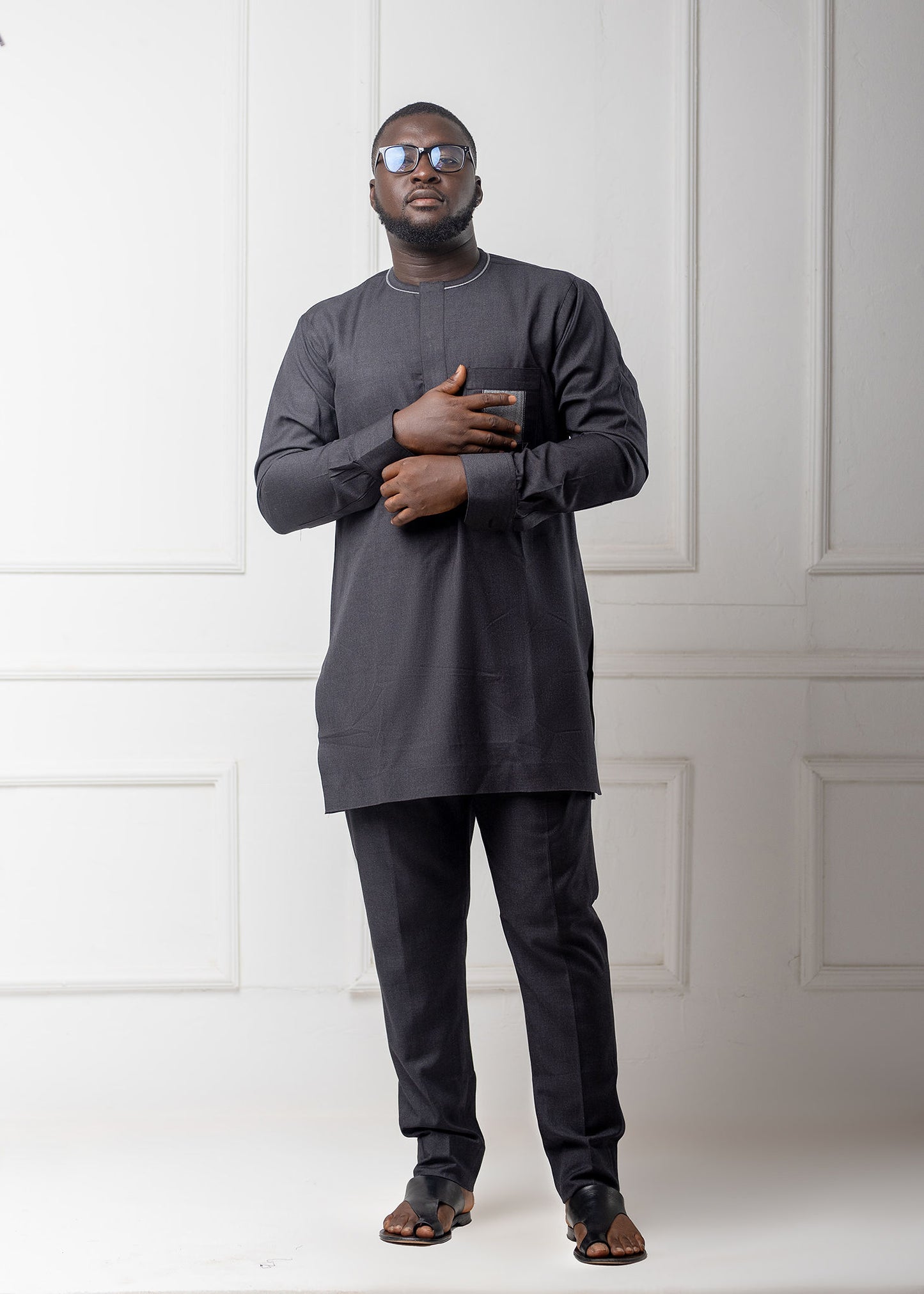 Long Sleeve Kaftan Set