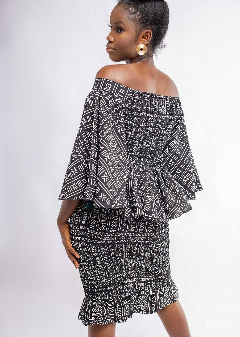 Elastic Peplum Skirt Only