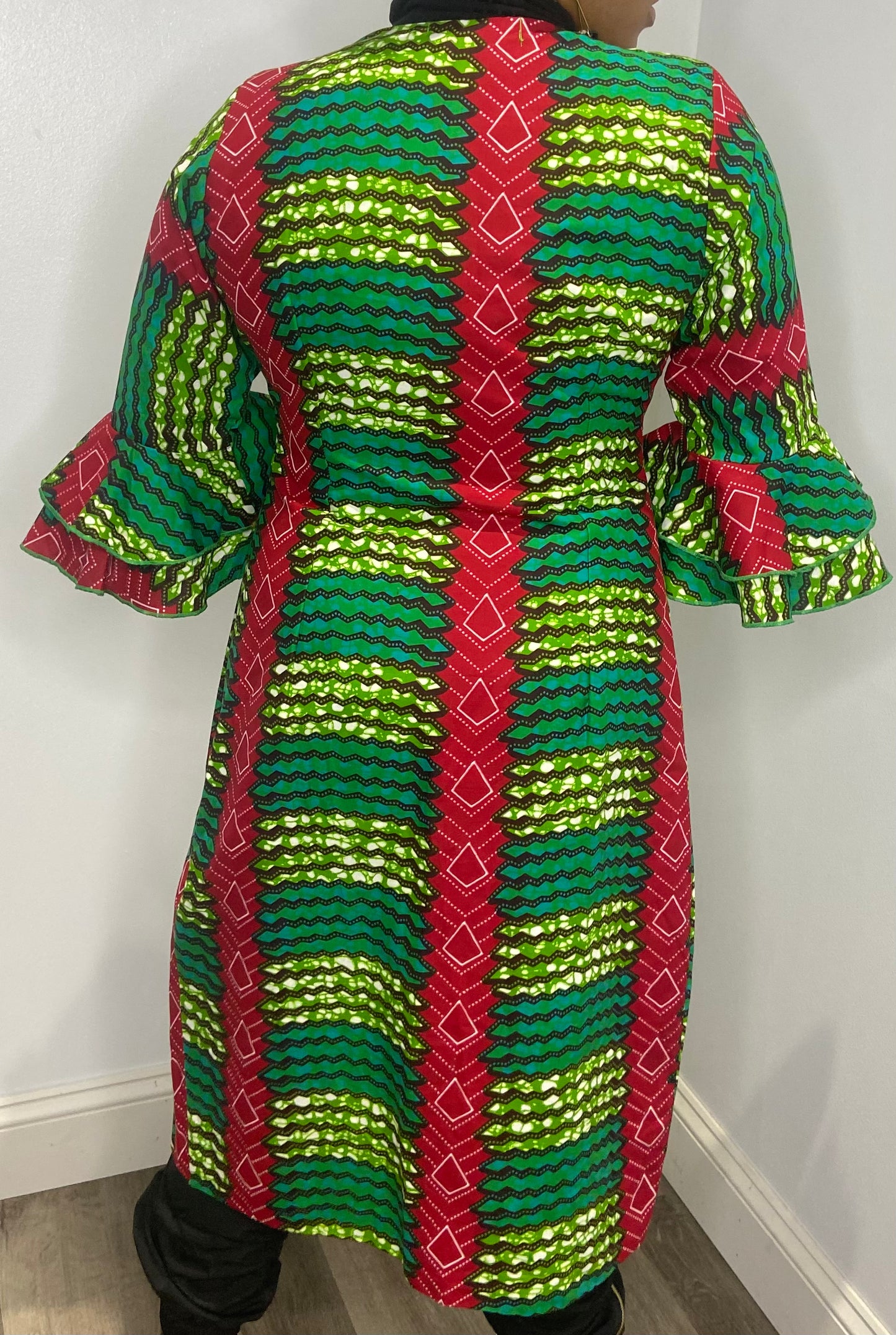 Long Flare Sleeve Jacket