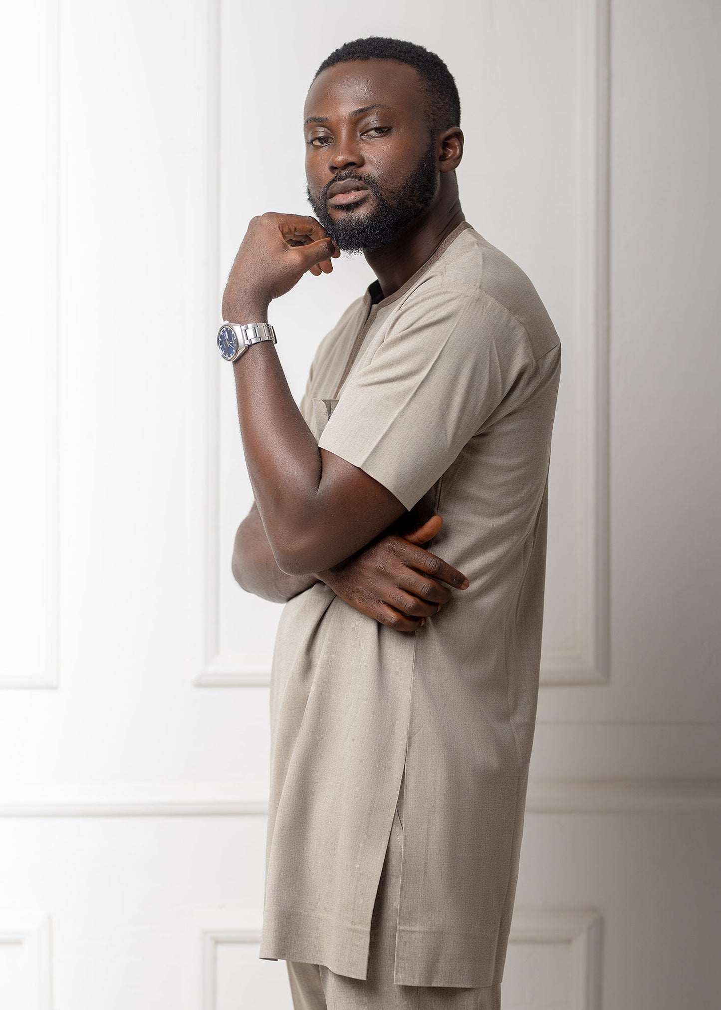 Short Sleeve Kaftan Set