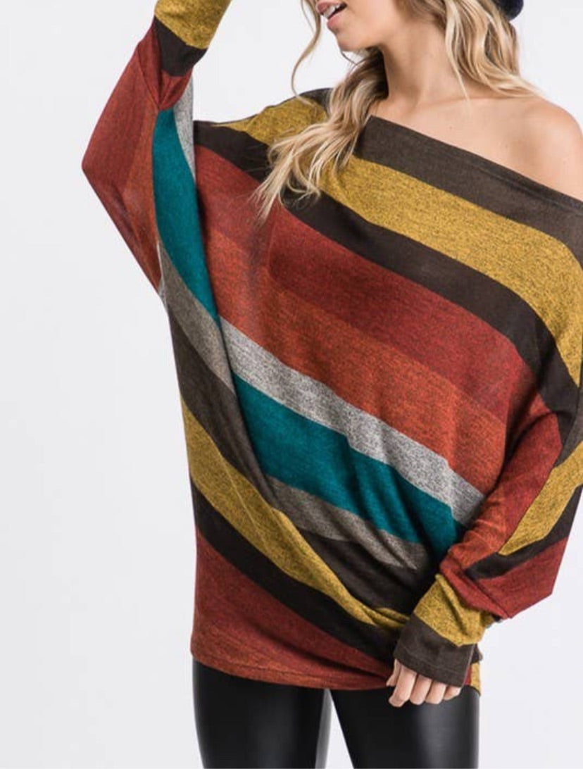 Striped Sweater Dress
