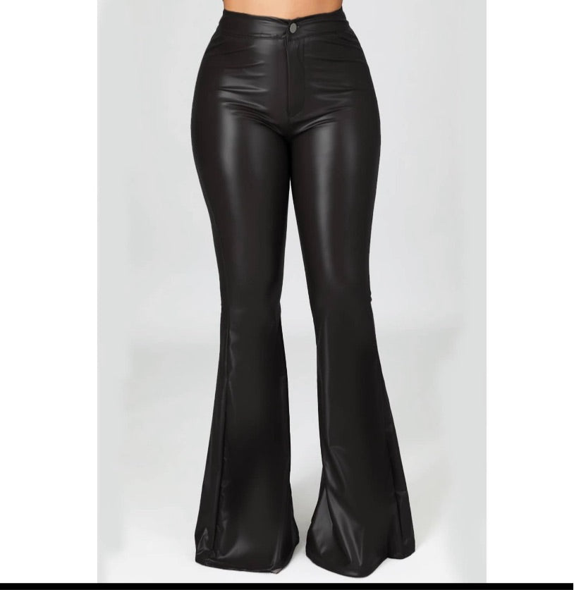 Faux Leather Pants