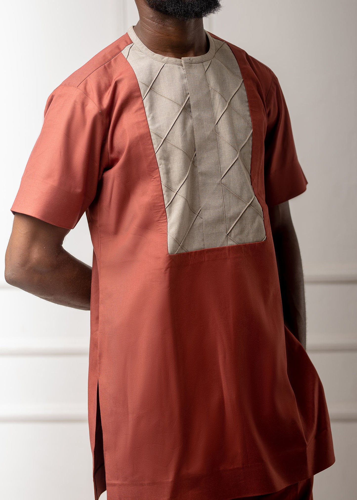 Short Sleeve Kaftan Set