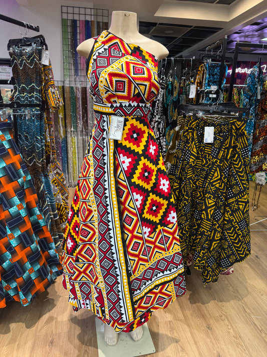 3 Way Wrap Dress / Skirt Long