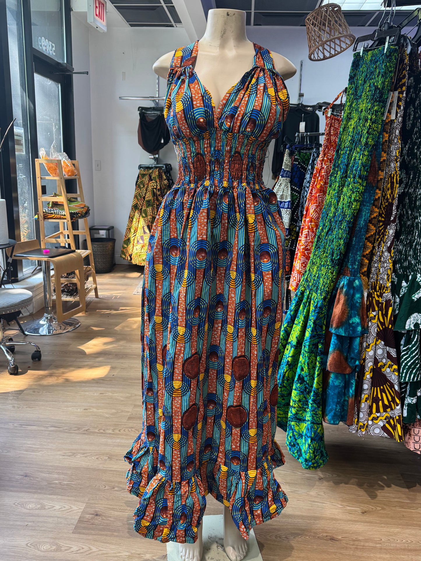 Sunshine backless  dress