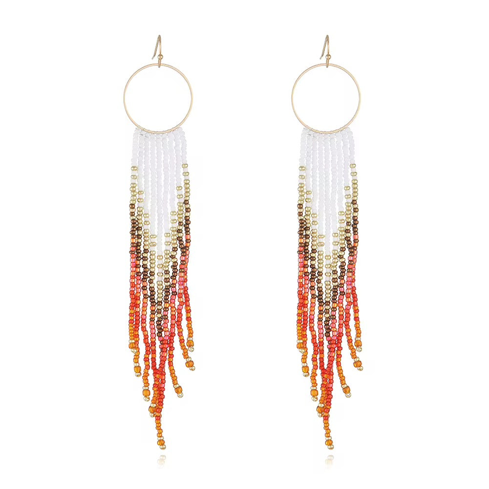 Beaded Dangle Earrings