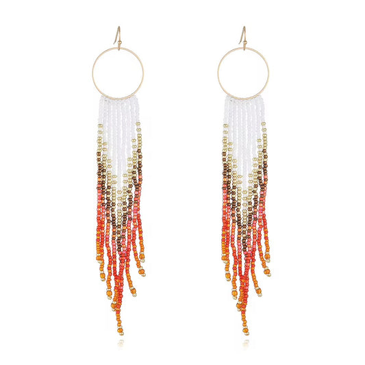 Beaded Dangle Earrings