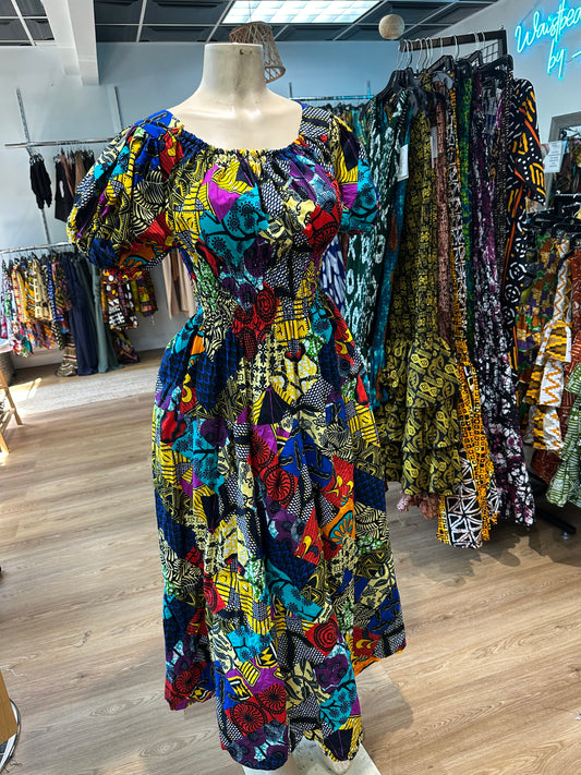 Long Sleeve Dress Mixed