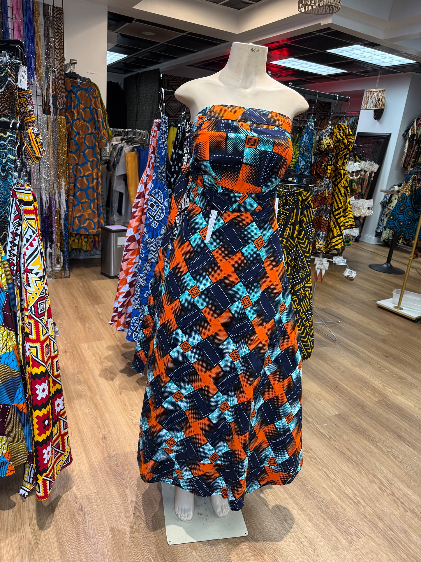 3 Way Wrap Dress / Skirt Long