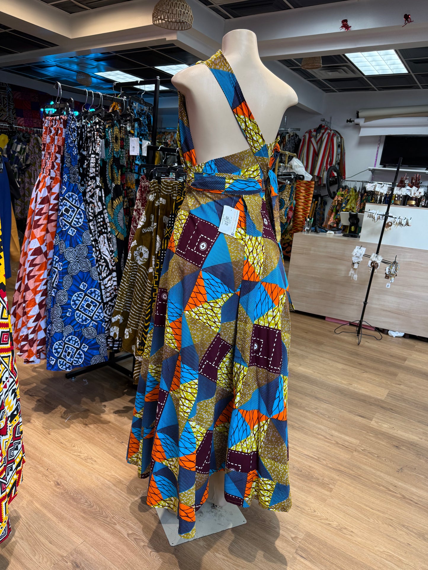 3 Way Wrap Dress / Skirt Long