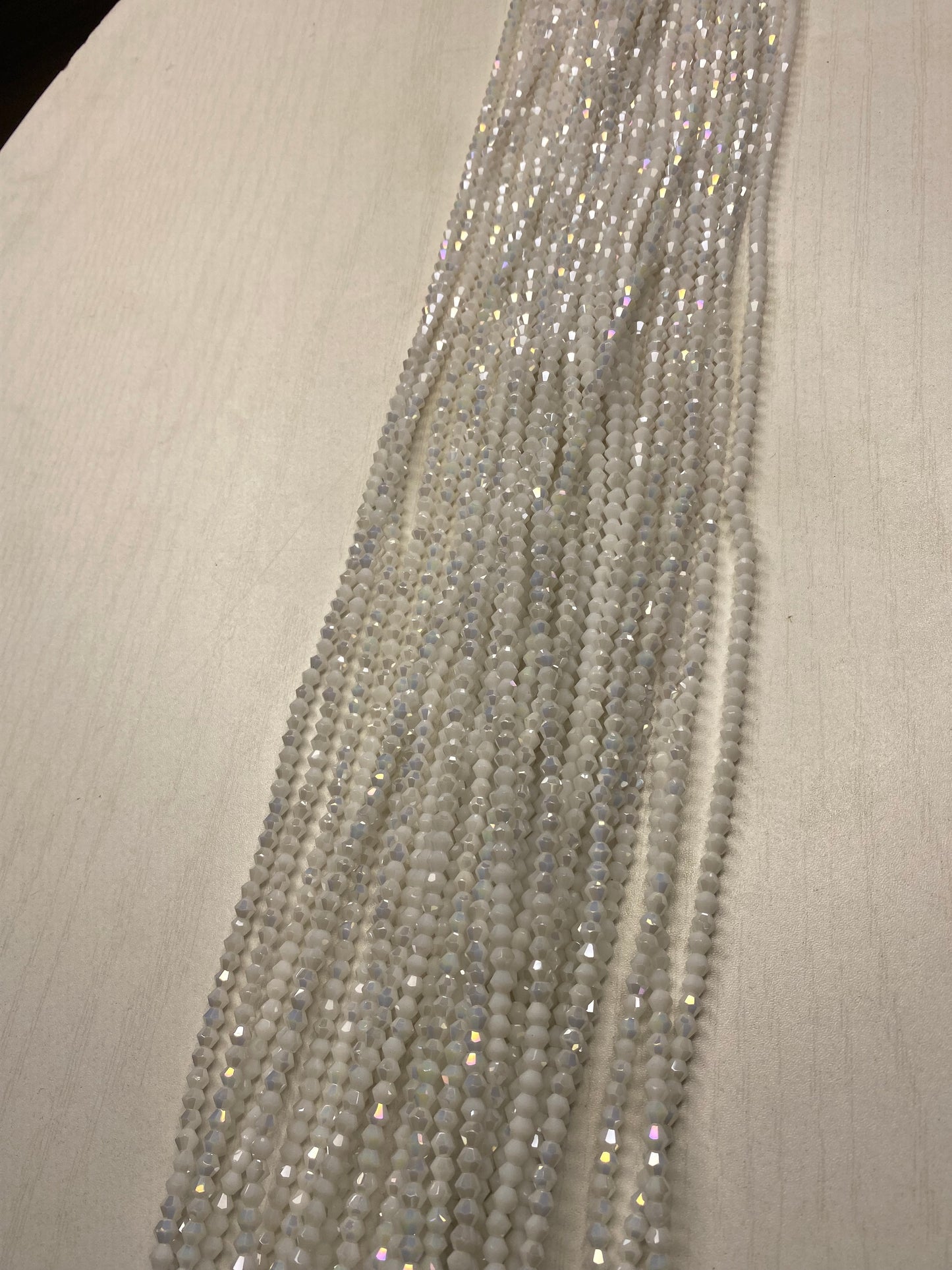 White Medium Size Waistbead