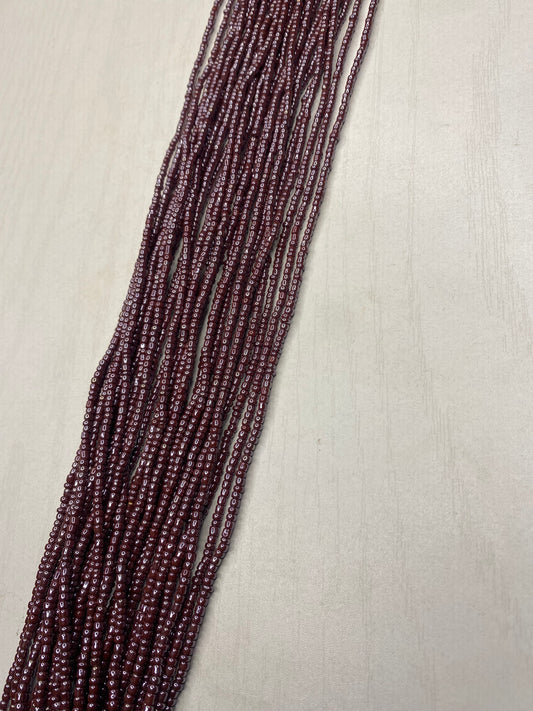 Burgundy Thin Waistbead