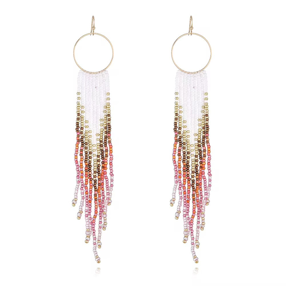 Beaded Dangle Earrings