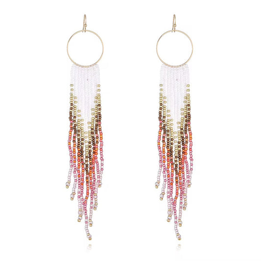 Beaded Dangle Earrings