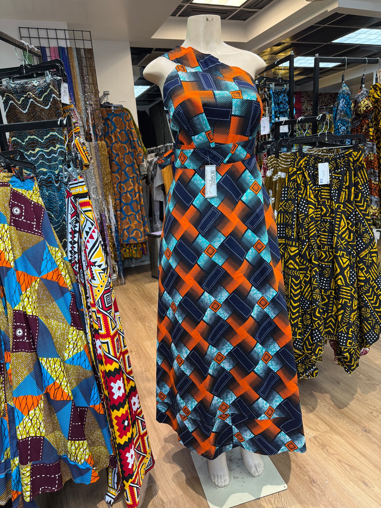 3 Way Wrap Dress / Skirt Long
