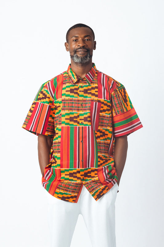 Collared Button Down Short Sleeve
