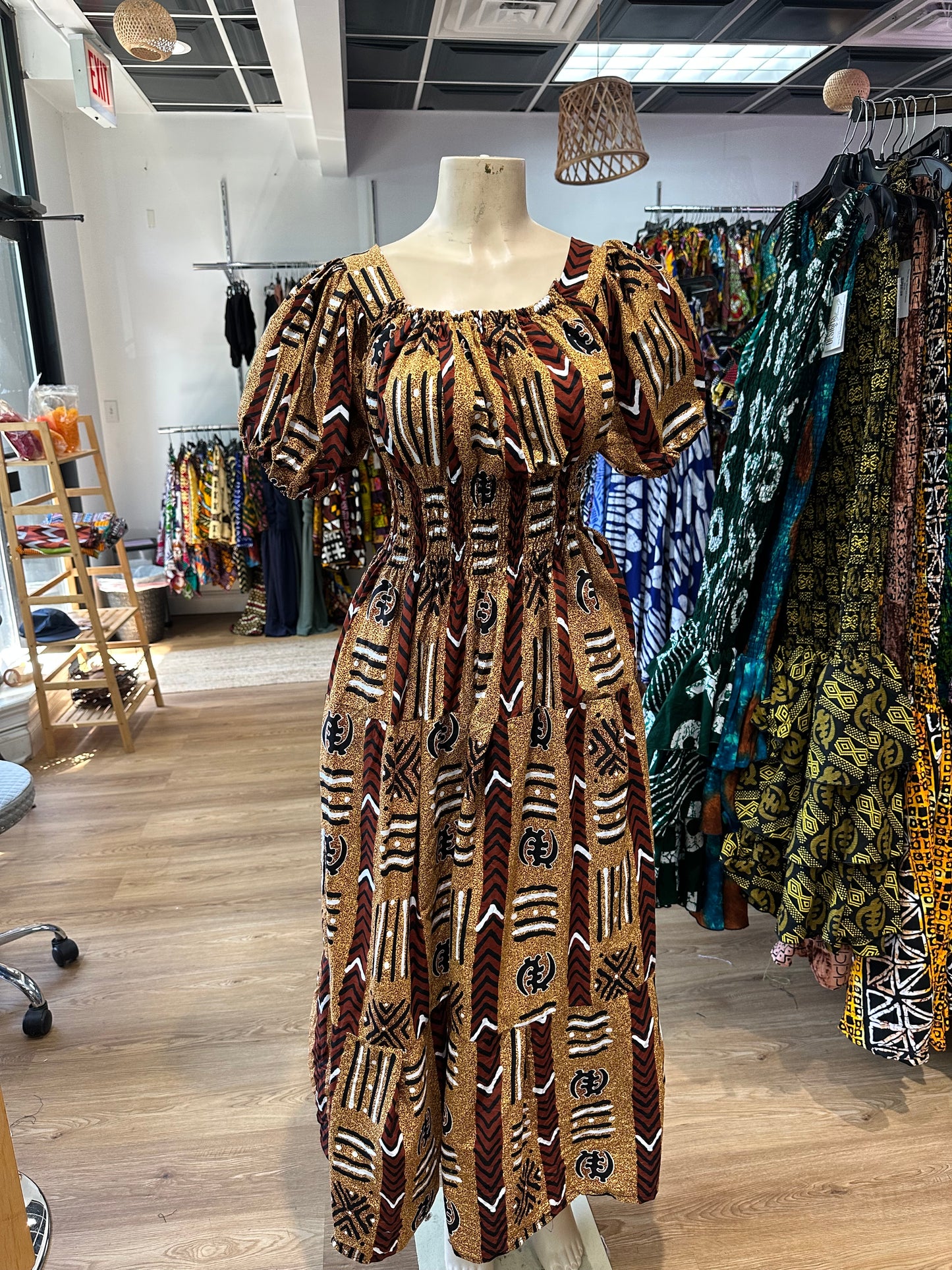 Flare Sleeve Long Dress (Copy 2)