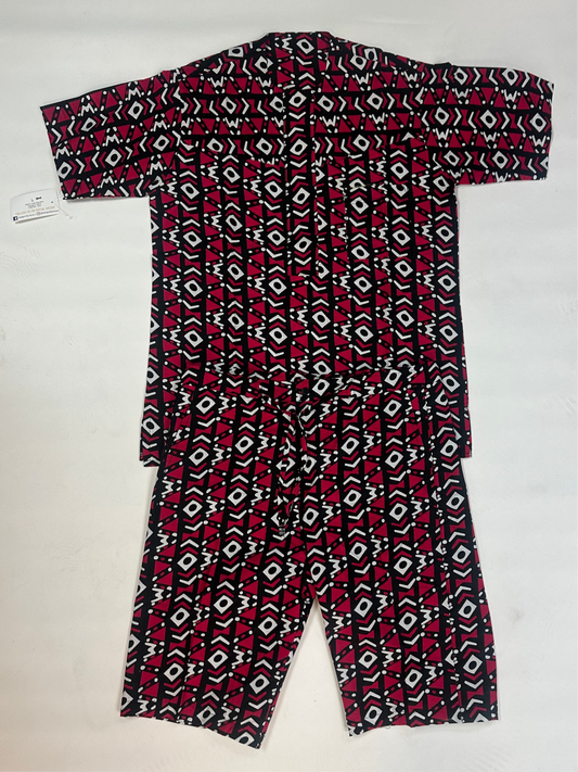 Men’s Short Sleeve Shorts Set