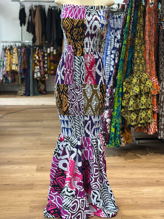 Mermaid Tube Dress Mix