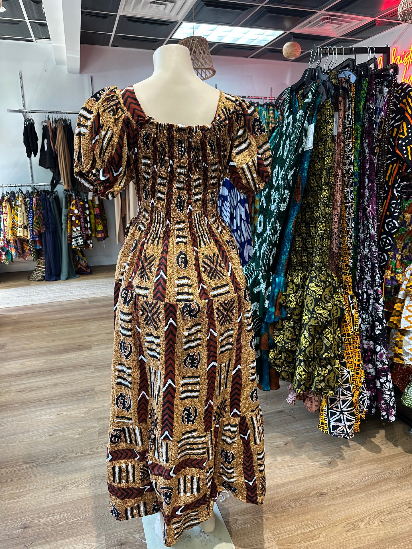 Flare Sleeve Long Dress (Copy 2)